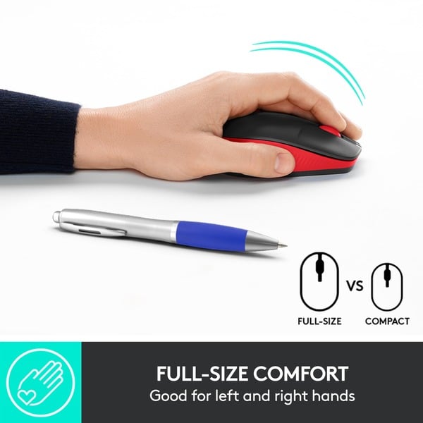Logitech M190, souris - Logitech - vue 2