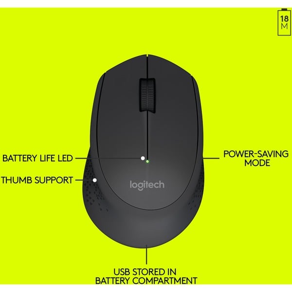 Logitech M280 Wireless, souris - Logitech - vue 5