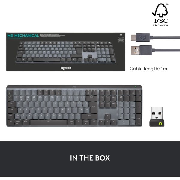 Logitech MX Mechanical, clavier - Logitech - vue 11