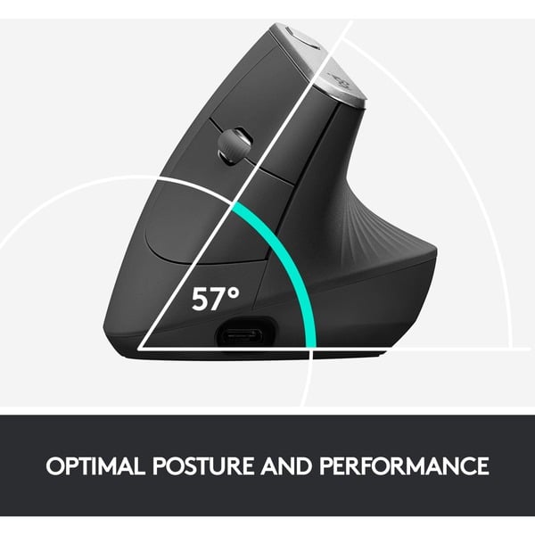 Logitech MX Vertical, souris - Logitech - vue 3