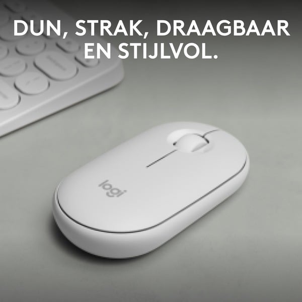 Logitech Pebble Mouse 2 M350s, souris - Logitech - vue 2