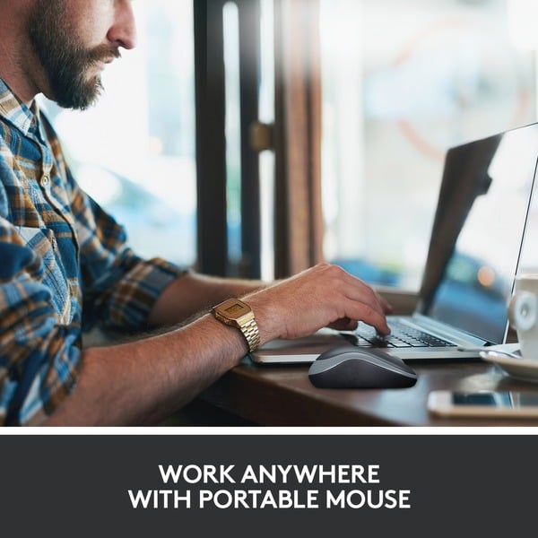 Logitech Wireless Mouse M185, souris - Logitech - vue 3