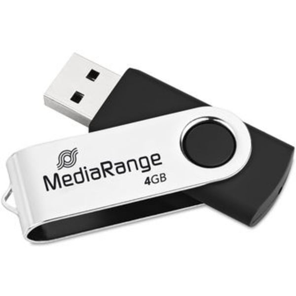 MediaRange USB 2.0 4GB, USB-Stick - MediaRange