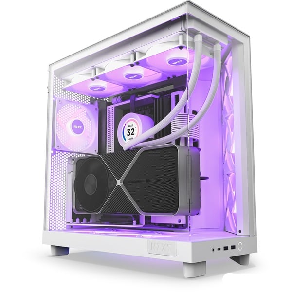 NZXT H6 Flow RGB, Tower-Gehäuse - NZXT - vue 12