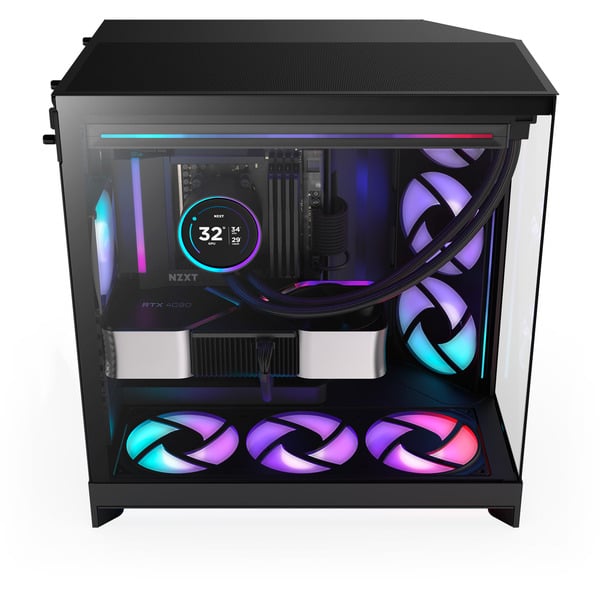 NZXT H9 Flow RGB, Tower-Gehäuse - NZXT - vue 7