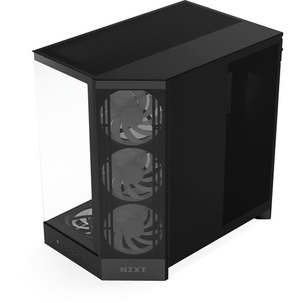 NZXT H9 Flow RGB+, Tower-Gehäuse - NZXT - vue 3