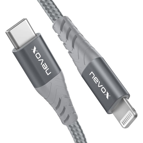 Nevox USB 2.0 Adapterkabel, USB-C Stecker > Lightning Stecker - Nevox - vue 3