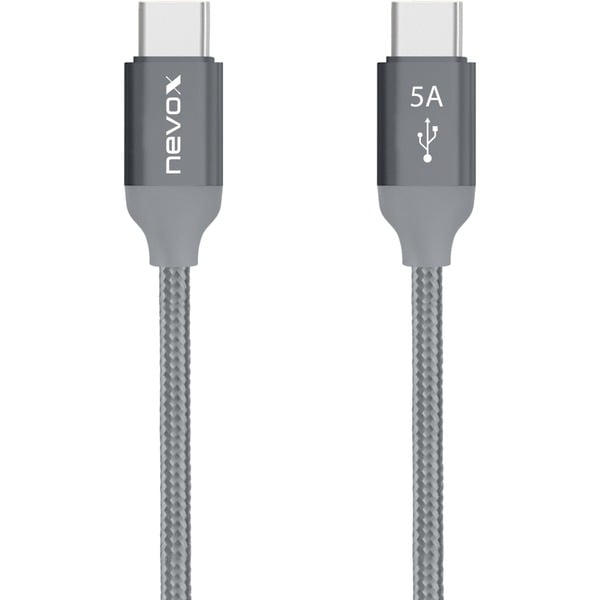 Nevox USB 2.0 câble, USB-C Stecker > USB-C Stecker - Nevox - vue 2