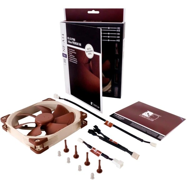 Noctua NF-A14 PWM, Gehäuselüfter - Noctua - vue 4