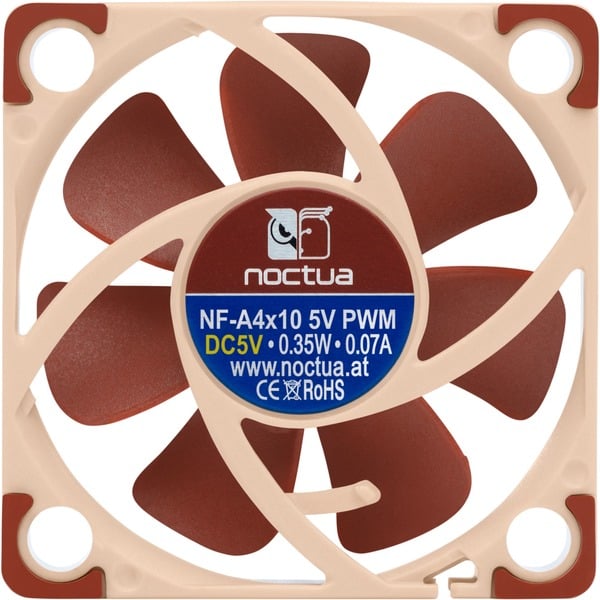 Noctua NF-A4x10 5V PWM, Gehäuselüfter - Noctua - vue 2