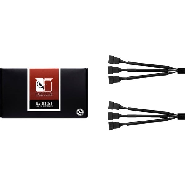 (€ 4,16 / pièces) Noctua Splitterkabel NA-SC1 Sx2 - Noctua