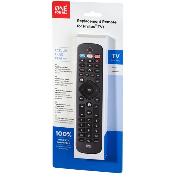 One for all Philips TV-Ersatzfernbedienung - One for all - vue 5