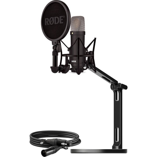 Rode Microphones NT1 Signature +XLR-câble+Desktop Studio Arm, microphone - Rode Microphones