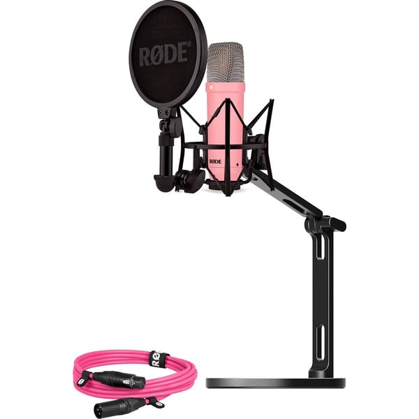 Rode Microphones NT1 Signature +XLR-câble+Desktop Studio Arm, microphone - Rode Microphones