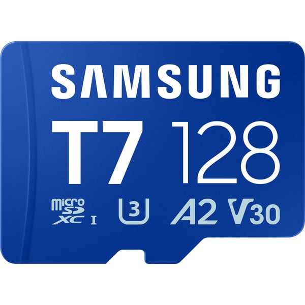 Samsung T7 microSDXC 128 GB, Speicherkarte - Samsung
