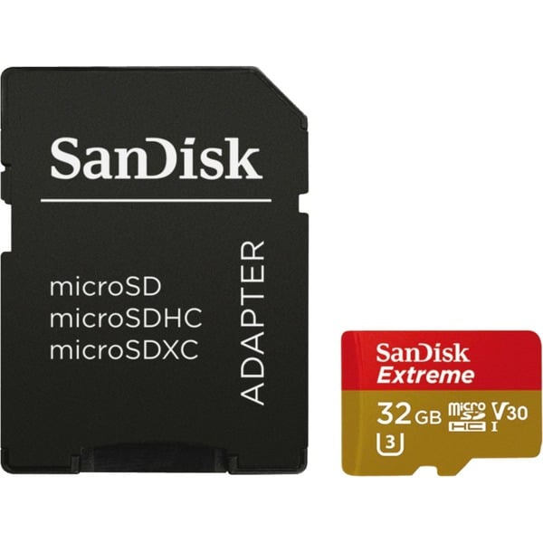 SanDisk Extreme 32 GB microSDHC, Speicherkarte - SanDisk
