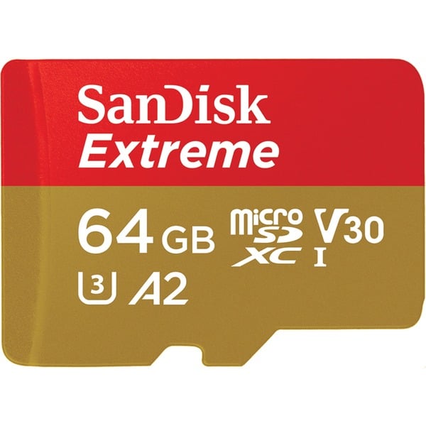 SanDisk Extreme 64 GB microSDXC, Speicherkarte - SanDisk