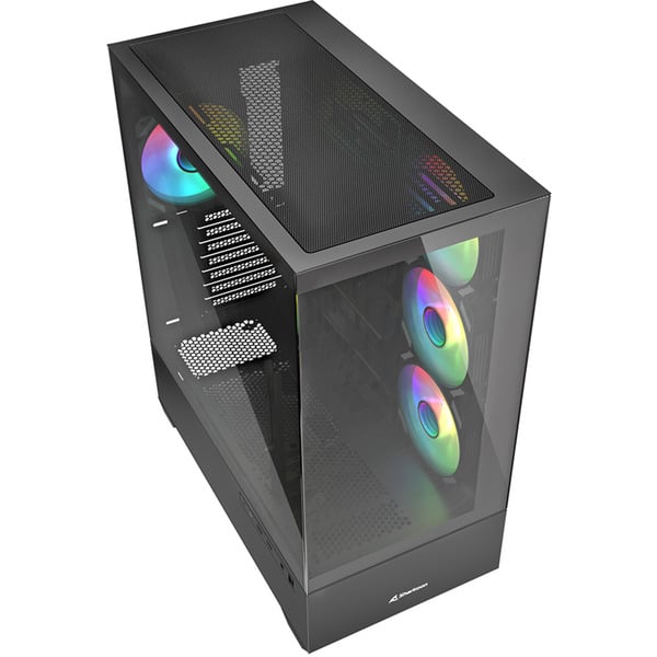 Sharkoon AK6 RGB, Tower-Gehäuse - Sharkoon - vue 3