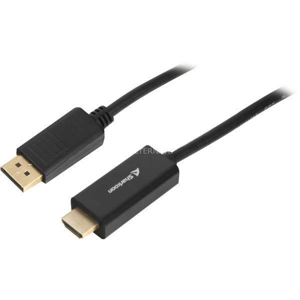 Sharkoon Adapterkabel Displayport 1.2 > HDMI 4K - Sharkoon - vue 3