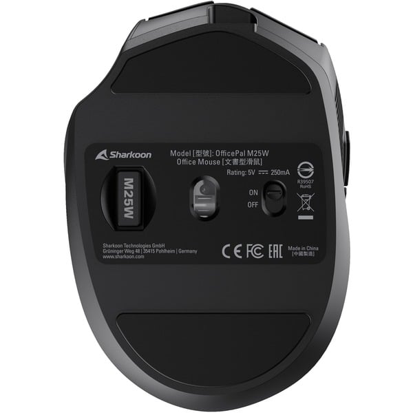 Sharkoon OfficePal M25W, souris - Sharkoon - vue 5