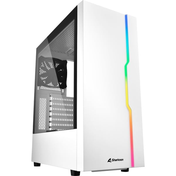 Sharkoon RGB SLIDER White, Tower-Gehäuse - Sharkoon