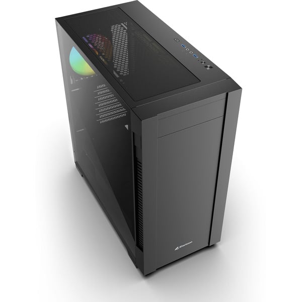 Sharkoon S25-W2 ARGB, Tower-Gehäuse - Sharkoon - vue 3