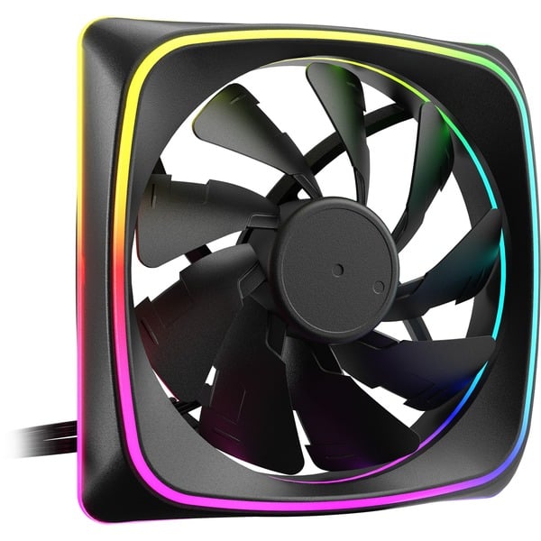 Sharkoon SHARK Lights RGB PWM, Gehäuselüfter - Sharkoon