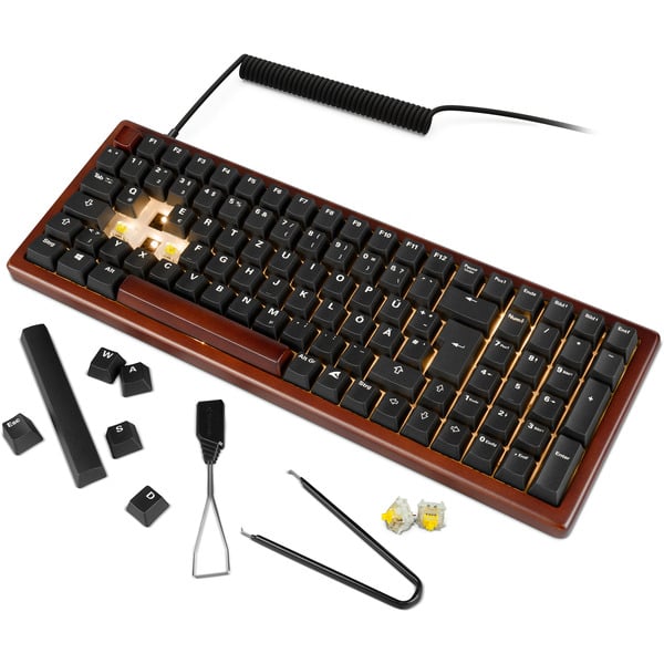 Sharkoon SKILLER SGK50 S2 Wood PBT, clavier gaming - Sharkoon - vue 9