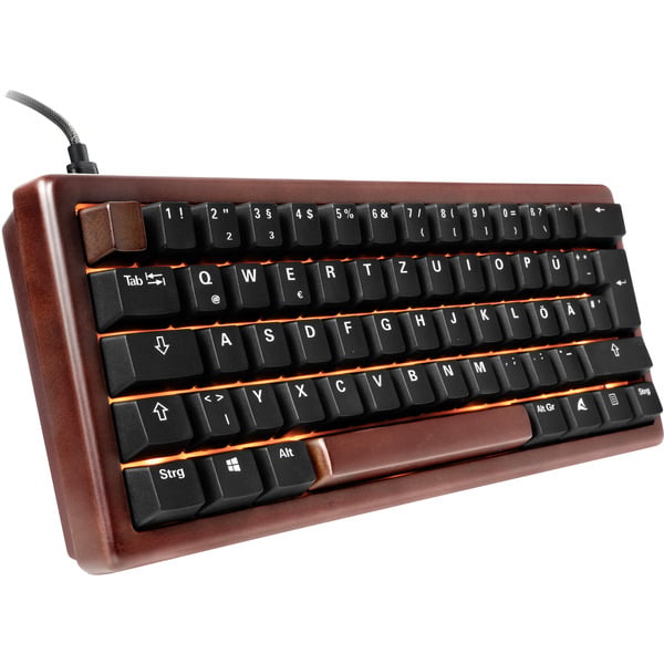 Sharkoon SKILLER SGK50 S4 Gen2 Wood PBT, clavier gaming - Sharkoon