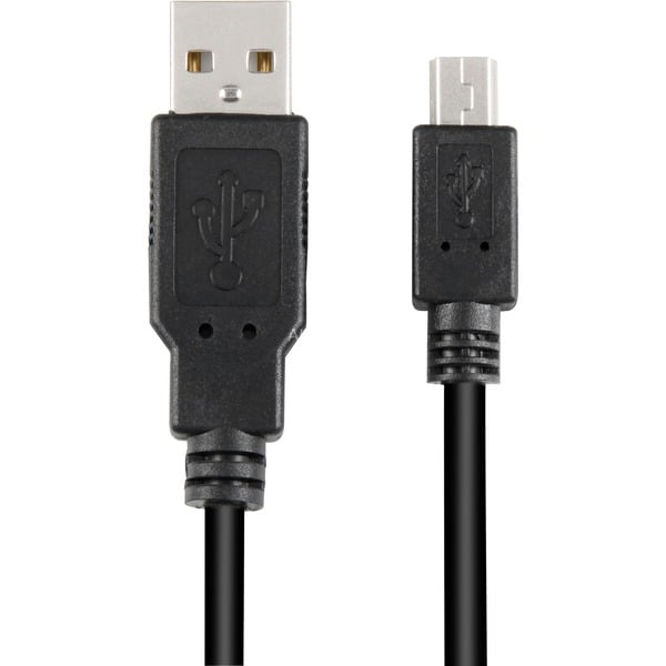 Sharkoon USB 2.0 câble, USB-A Stecker > Mini-USB Stecker - Sharkoon - vue 4