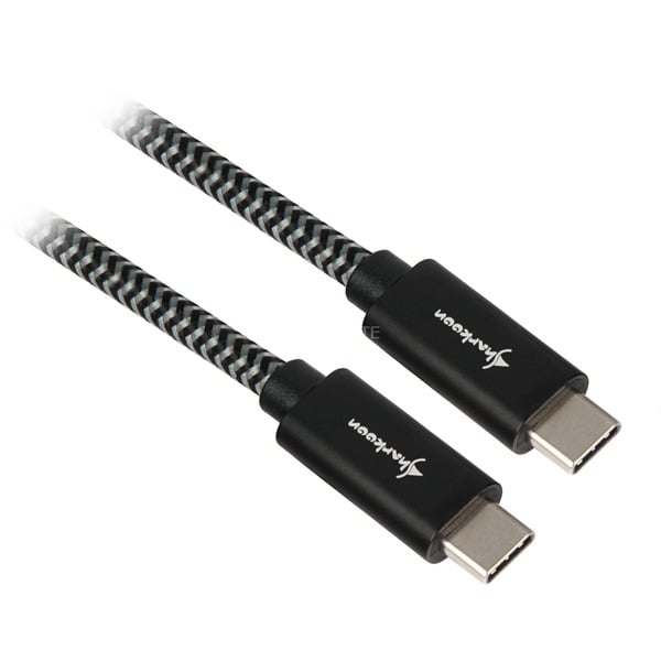 Sharkoon USB 3.2 Gen 2 câble, USB-C Stecker > USB-C Stecker - Sharkoon