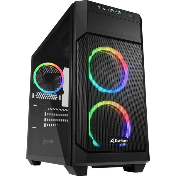 Sharkoon V1000 RGB, Tower-Gehäuse - Sharkoon