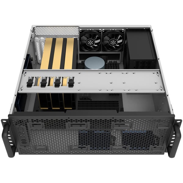 SilverStone RM4A 4U Rackmount, Rack, Server-Gehäuse - SilverStone - vue 12