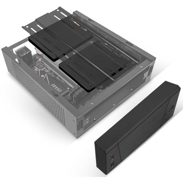 SilverStone SST-ML10B, HTPC-Gehäuse - SilverStone - vue 13
