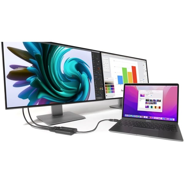 Sonnet USB DisplayLink Adapter, USB-A Stecker > Dual 4K DisplayPort - Sonnet - vue 5