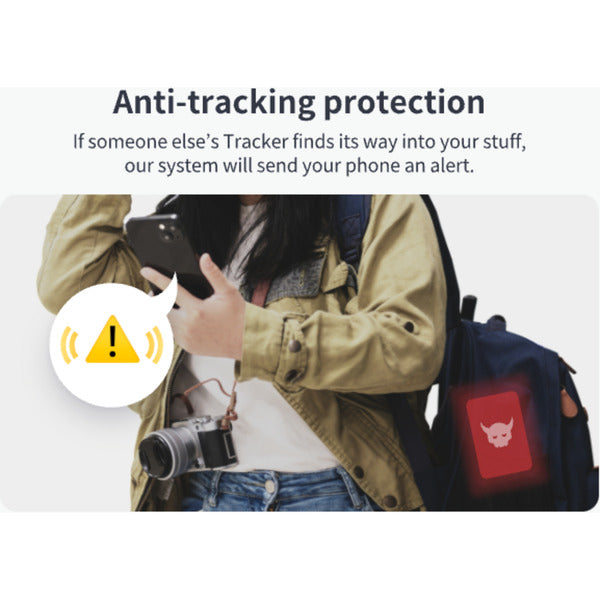 SwitchBot SwitchBot Smart Airtag Geldbörsen-Tracker-Karte noir - SwitchBot - vue 5