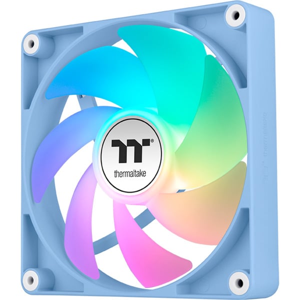 Thermaltake CT120 ARGB Sync PC Cooling Fan Hydrangea Blue, Gehäuselüfter - Thermaltake - vue 7