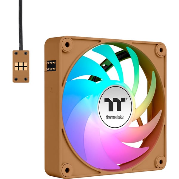 Thermaltake CT120 EX ARGB Sync PC Cooling Fan Gravel Sand, Gehäuselüfter - Thermaltake - vue 2