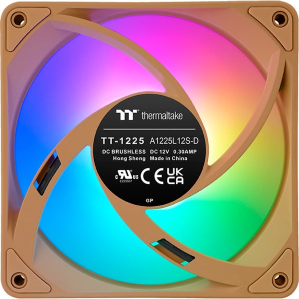 Thermaltake CT120 EX ARGB Sync PC Cooling Fan Gravel Sand, Gehäuselüfter - Thermaltake - vue 5