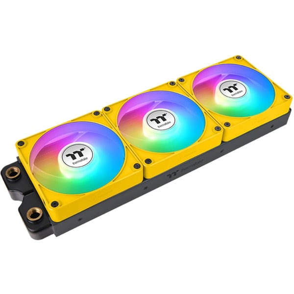 Thermaltake CT120 EX Reverse ARGB Sync PC Cooling Fan Bumblebee, Gehäuselüfter - Thermaltake