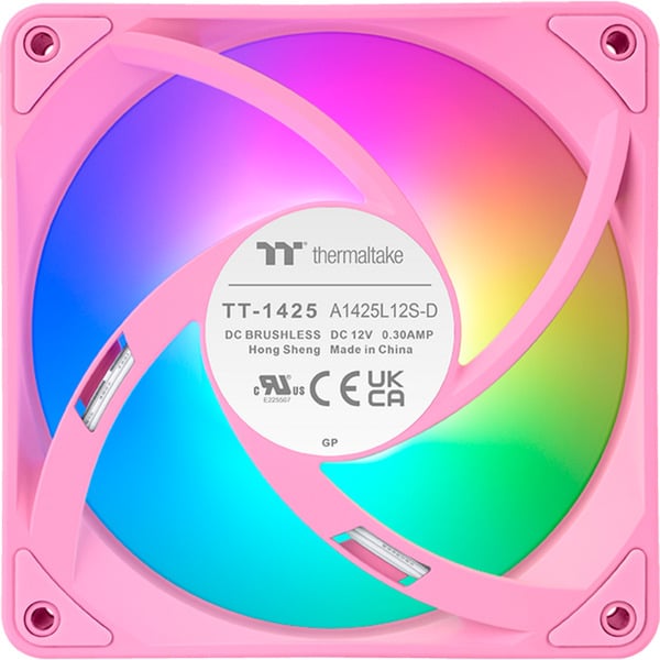 Thermaltake CT140 EX ARGB Sync PC Cooling Fan Pink, Gehäuselüfter - Thermaltake - vue 5