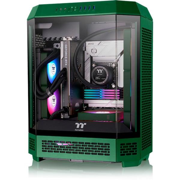 Thermaltake CT140 EX ARGB Sync PC Cooling Fan Racing Green, Gehäuselüfter - Thermaltake - vue 13