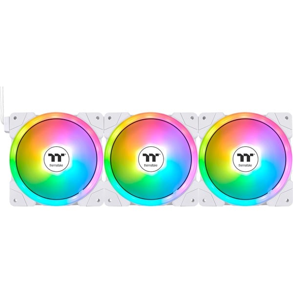 Thermaltake SWAFAN EX12 ARGB Sync PC Cooling Fan White TT Premium Edition, Gehäuselüfter - Thermaltake