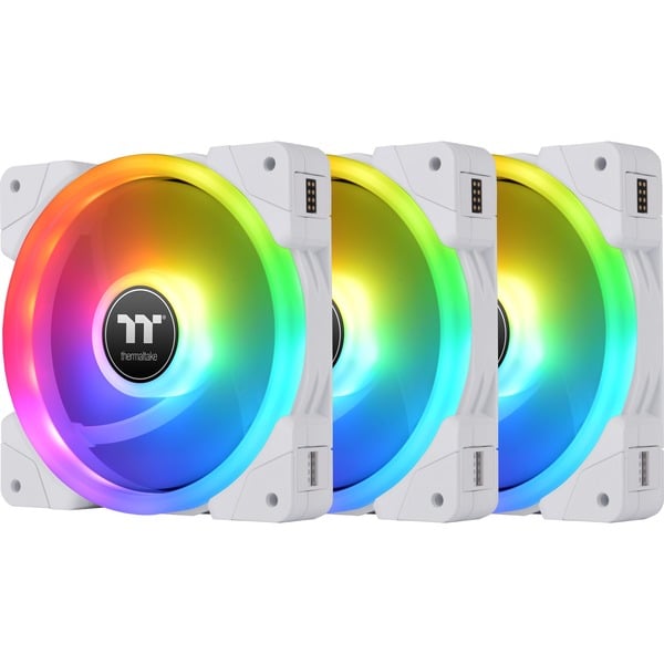 Thermaltake SWAFAN EX12 RGB PC Cooling Fan White TT Premium Edition, Gehäuselüfter - Thermaltake