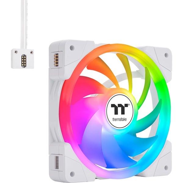 Thermaltake SWAFAN EX14 ARGB Sync PC Cooling Fan White TT Premium Edition, Gehäuselüfter - Thermaltake - vue 7