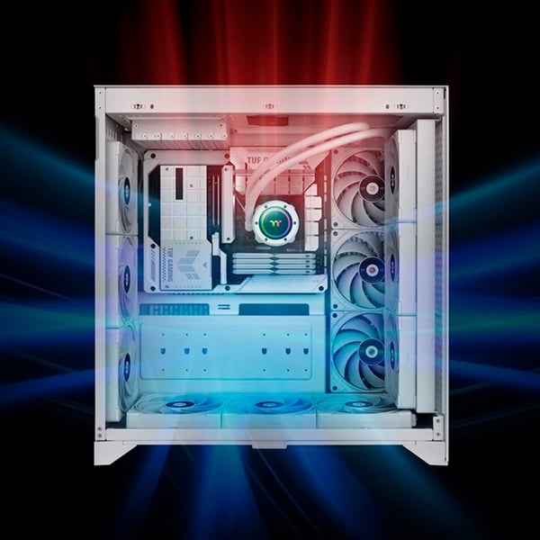 Thermaltake TOUGHFAN EX14 Pro White, Gehäuselüfter - Thermaltake - vue 6