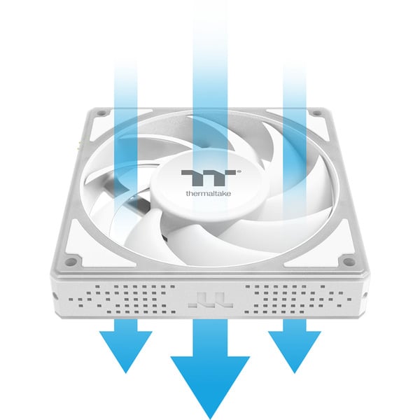 Thermaltake TOUGHFAN EX 120 ARGB Sync White, Gehäuselüfter - Thermaltake - vue 14