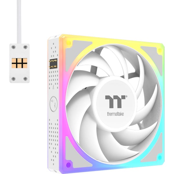 Thermaltake TOUGHFAN EX 120 ARGB Sync White, Gehäuselüfter - Thermaltake - vue 3