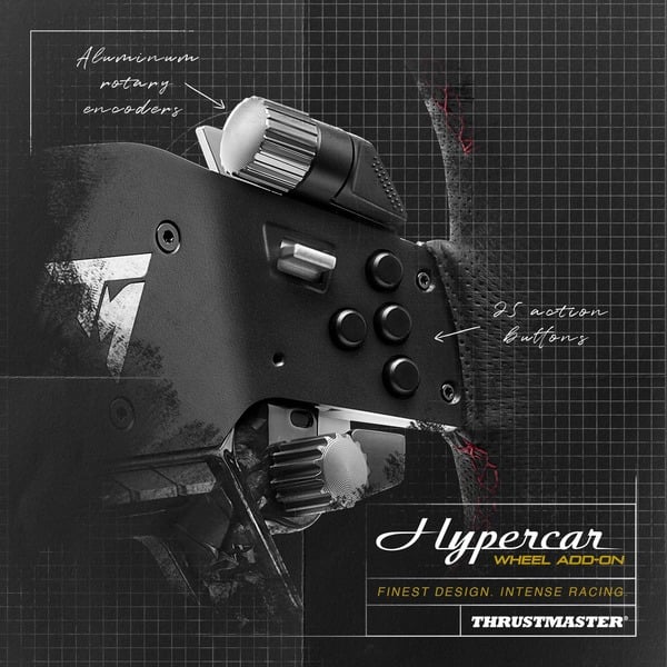 Thrustmaster Hypercar Wheel Add-On, Austausch-Lenkrad - Thrustmaster - vue 8