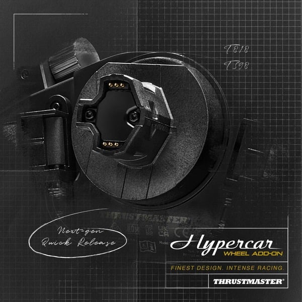 Thrustmaster Hypercar Wheel Add-On, Austausch-Lenkrad - Thrustmaster - vue 10